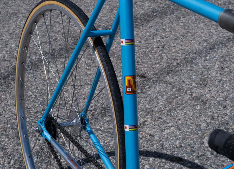 beautiful paint on this Nagasawa bicycle