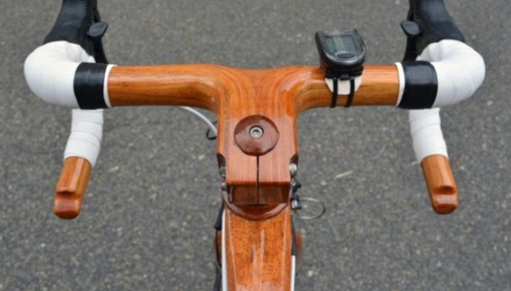 wooden bicycle stem