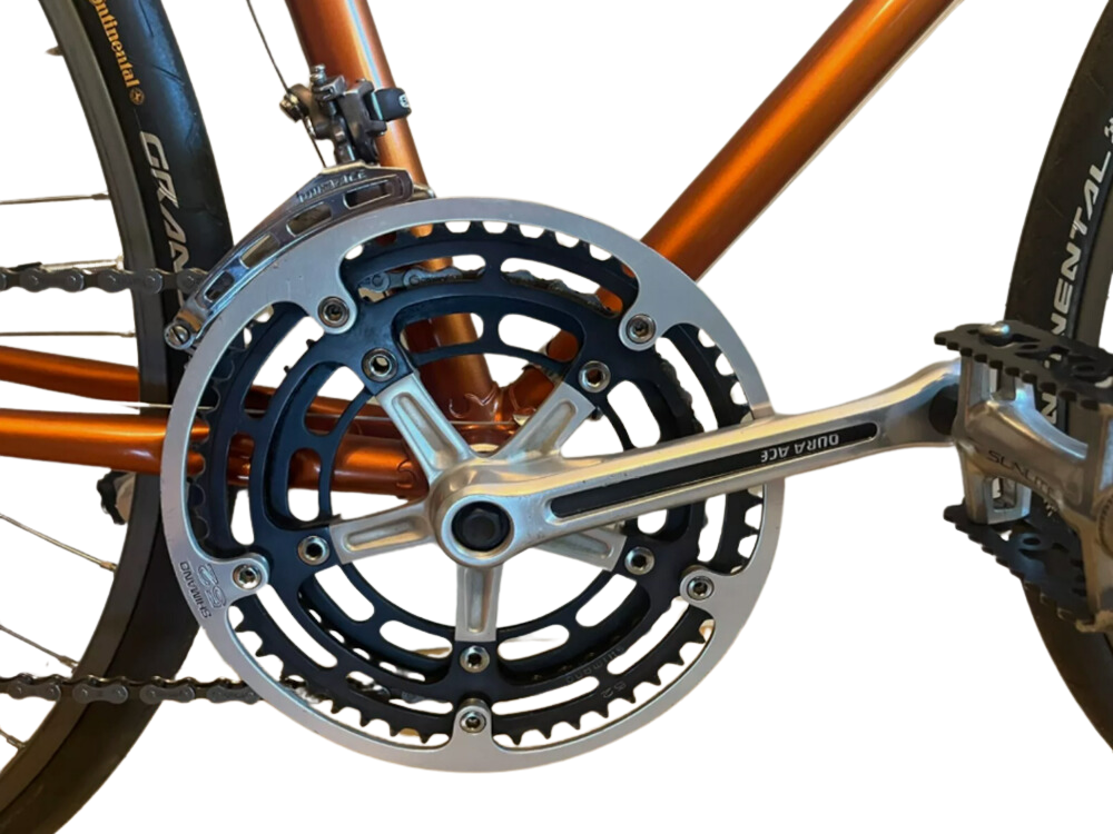 Japanese road bike crankset