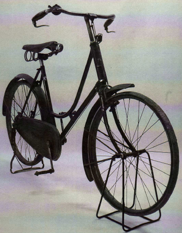 Japan, Kamishibai bike equipped with butai (c. 1930s)