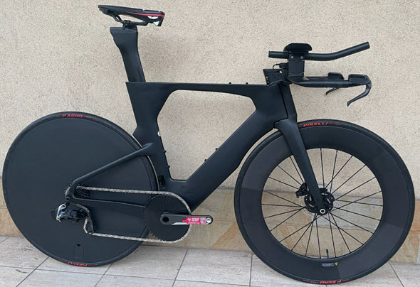 Custom triathlon bike on sale