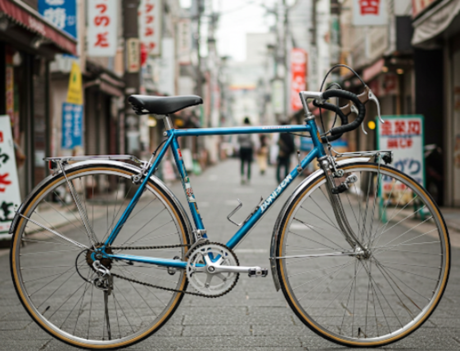 Japanese bicycles in Japan