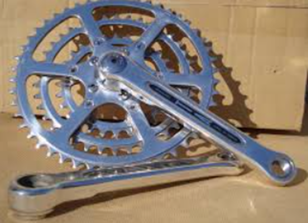 cotterless Japanese bicycles crankset