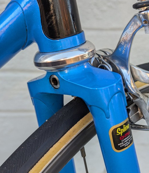 Japanese steel fork crown