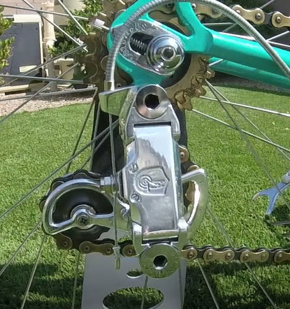 Lotus bicycle campagnolo rear derailleur