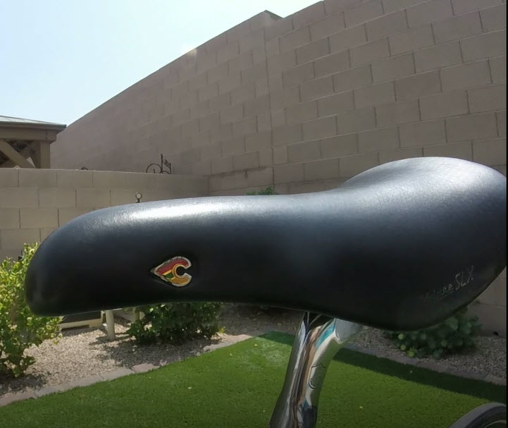 Lotus bicycle saddle