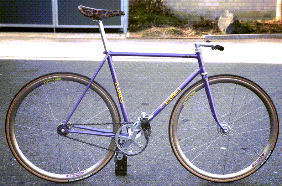 Eimei NJS Frame: Urban Keirin Excellence Meets Street