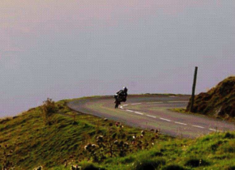 gravity bike with Champion Serge Nuques riding bike