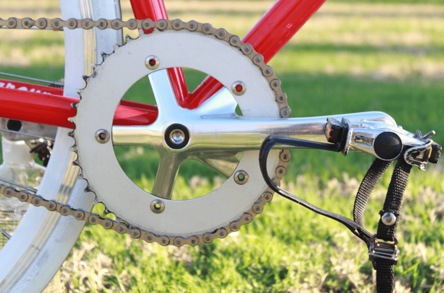 fixed gear bicycle crankset