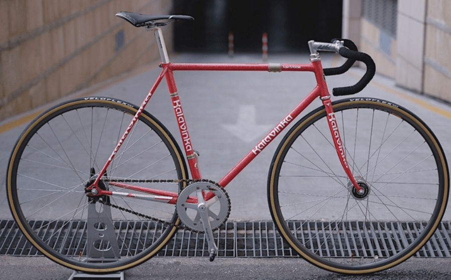 fixed gear bike right side