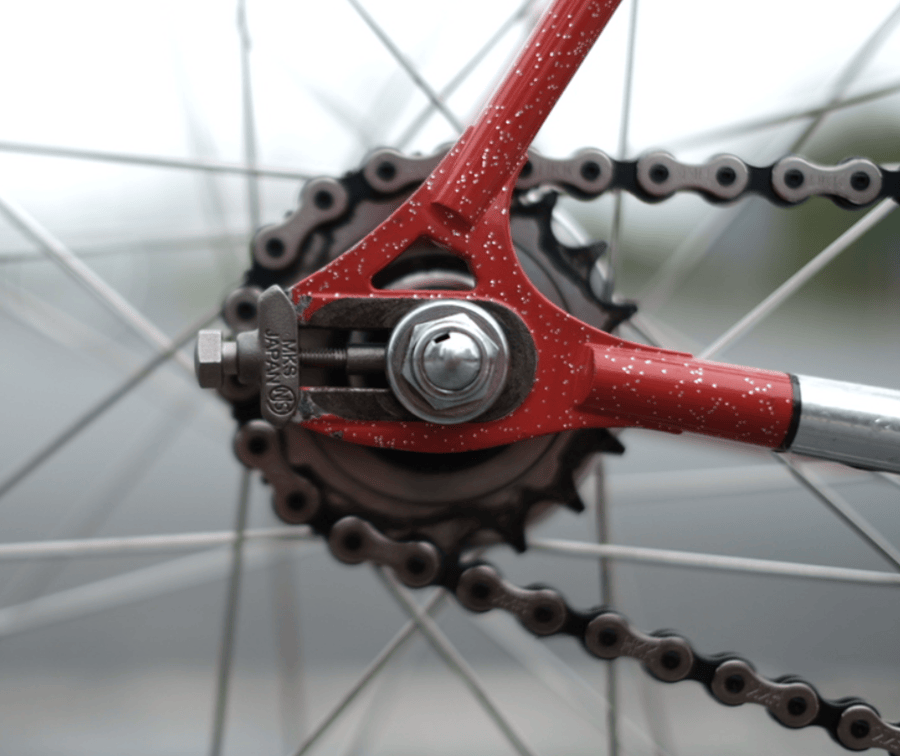 fixed gear bike direct drive