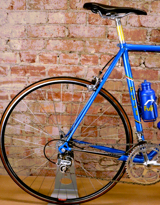 Team Fuji road bike frame and tubing