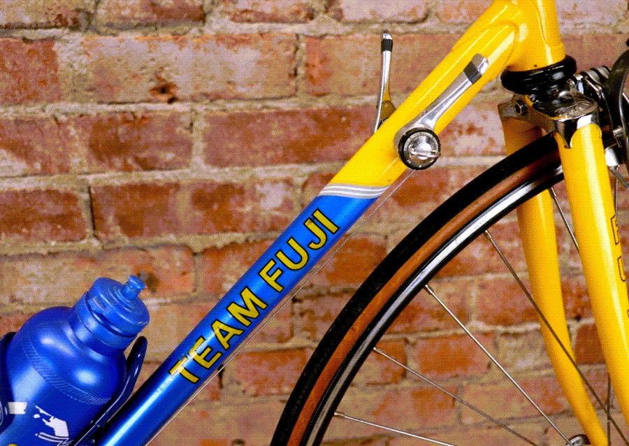 Team Fuji road bike finishing kit