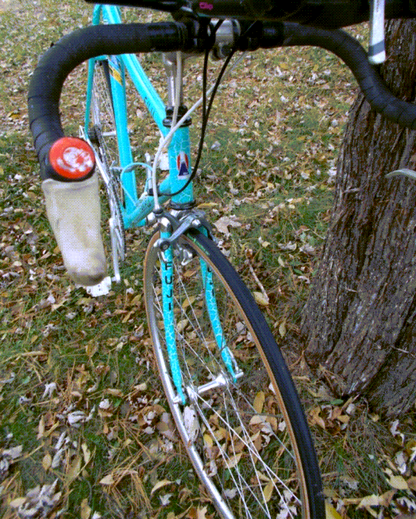 1987 Team Fuji Funny Bike fork