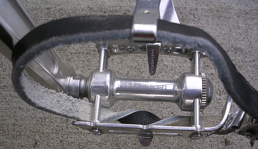 a rare vintage bike pedal