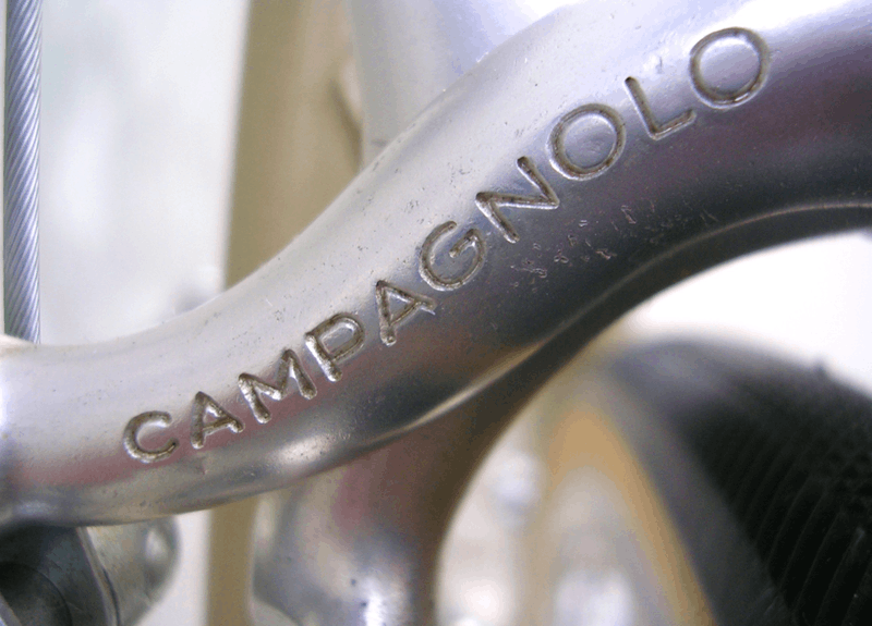 a rare vintage bike Campagnolo brakes