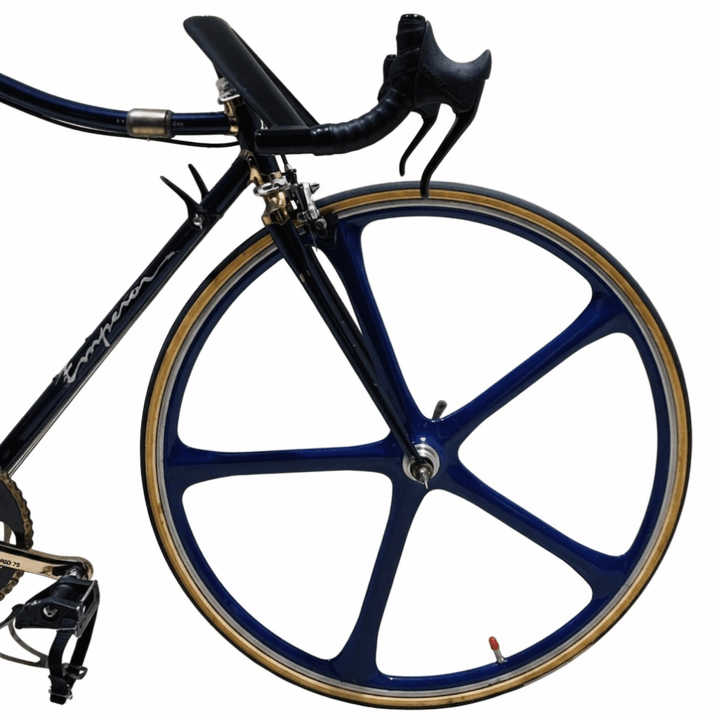 Maruishi Eimporer front spoked wheel