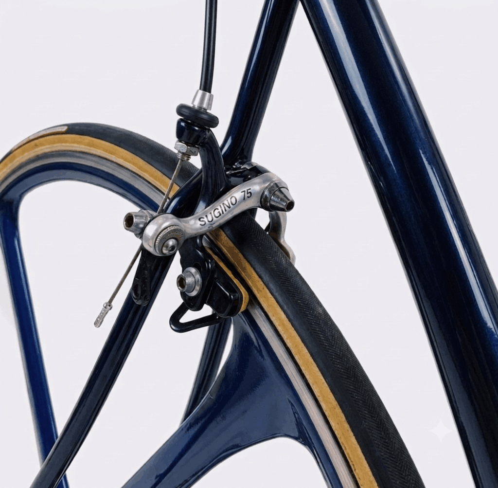 Maruishi Emporer reversed mounted rear brake caliper