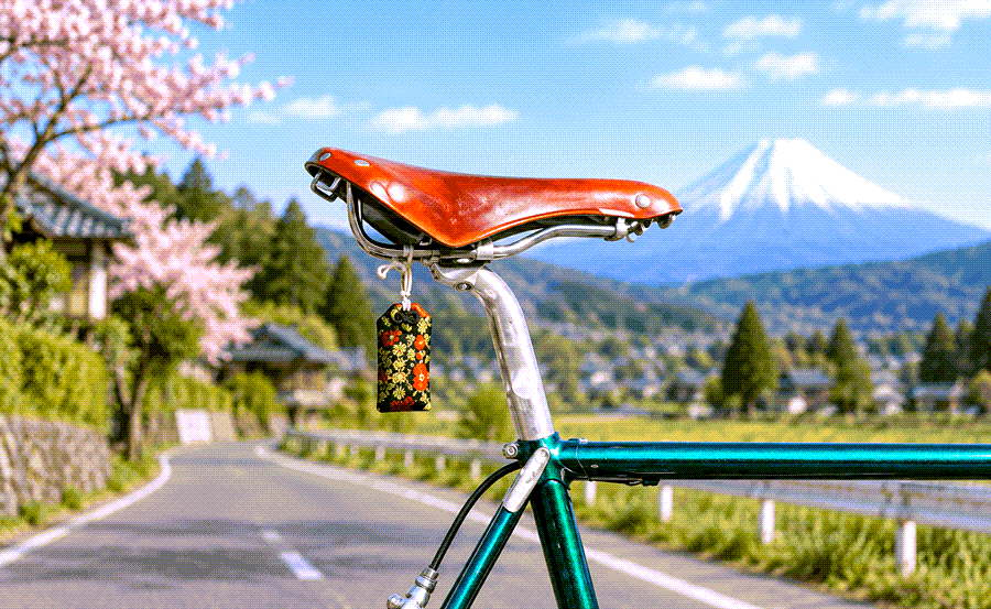 Leve Mamachari bicycle omamori,