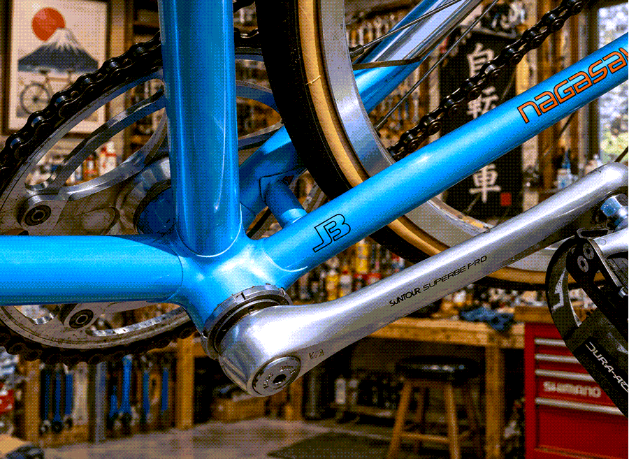 A Nagasawa Bicycle Special NJS crankarm