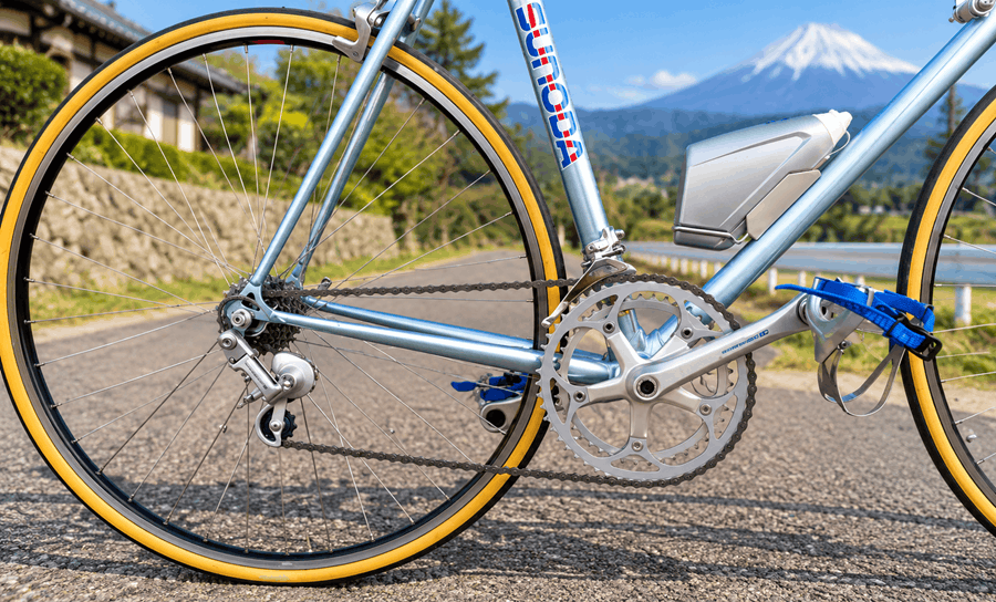 Tsunoda Aerodynamics Bicycle drive side