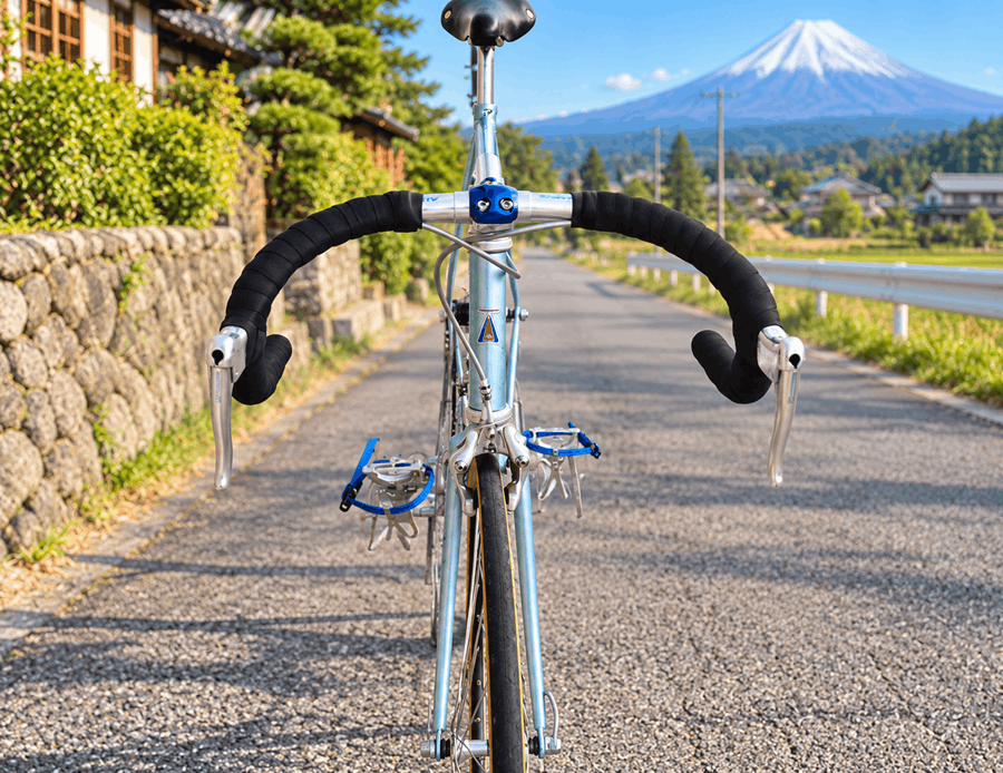Tsunoda Aerodynamics Bicycle front view